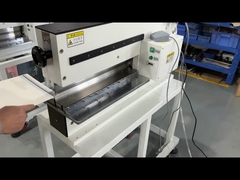 Alüminyum V kesim PCB ayırıcı Maks kesim uzunluğu özelleştirilebilir Minimize Hız 0-400mm/S