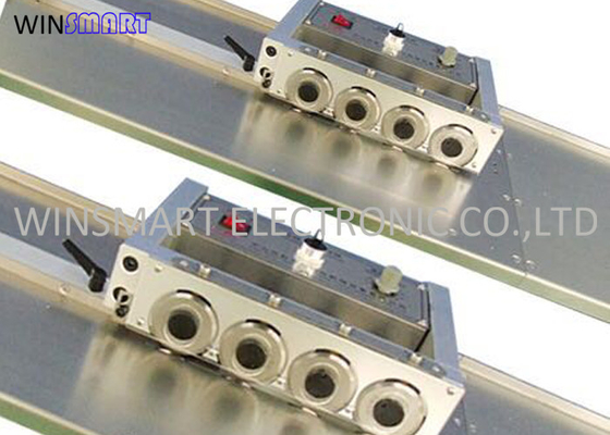 56mm Dairesel Bıçaklı 1200mm Otomatik Alüminyum V Cut PCB Depanel