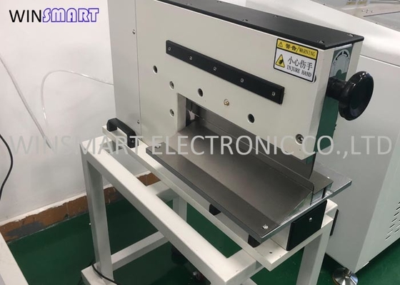Özelleştirilmiş 600mm Lineer Bıçaklı Metal Çekirdekli PCB Depanelizer Makinesi