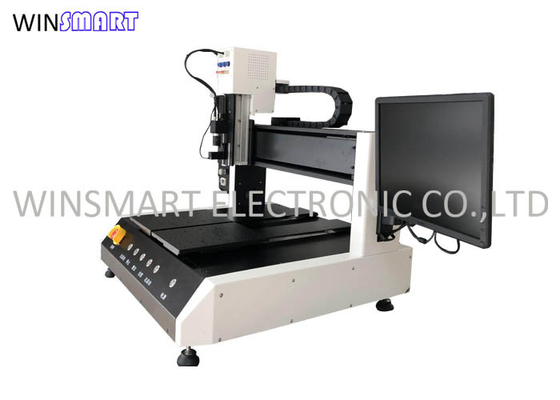 Çift Masa Masaüstü SMT Dispenseri Lehim Yapıştır Dispenseri 200x300mm