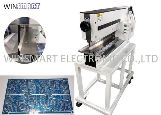 Alüminyum CEM FR4 panelleri için yüksek hassasiyetli pnevmatik PCB kesicisi 0.6-3.5mm kalınlığı