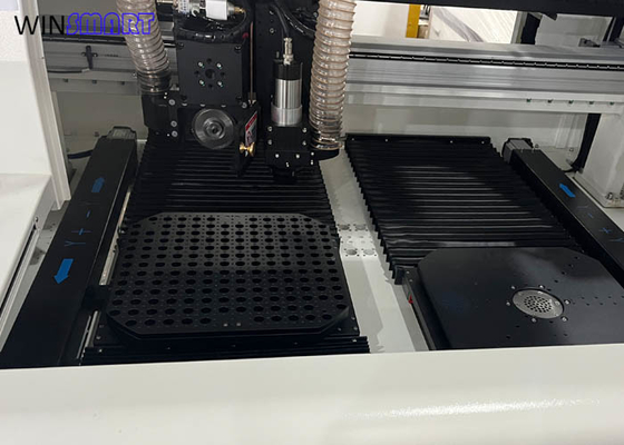 Tozsuz çok fonksiyonel önceden puanlanmış ve yönlendirilmiş PCB Ayrıcı PCB Yönlendirici Makinesi