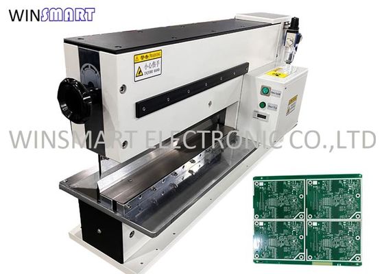LED Işıklandırma için 330mm Doğrusal Blade Pneumatik PCB Depaneling Makinesi