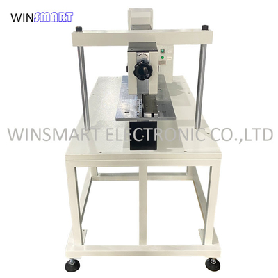 Metal çekirdek panelleri için gerginliksiz 580 mm bıçaklı pnevmatik V kesimi PCB ayırıcı
