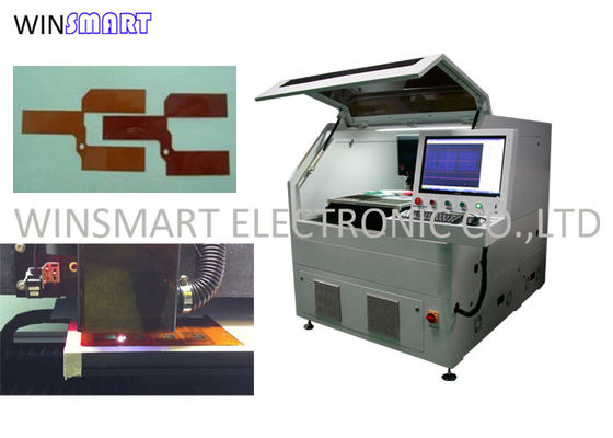 satın al Hassas Kesme Sistemli FPC Lazer PCB Depaneling Makinesi CO2 online manufacture