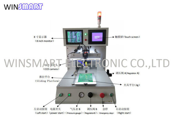 satın al 110V Darbeli Isı Yapıştırma Makinesi, Sıcak Çubuk Lehimleme Ekipmanı FFC'den PCB'ye online manufacture