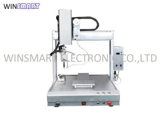 0.3-1.0mm Lehim Teli Kullanan 3 Eksenli PCB Robotik Lehimleme Makinesi