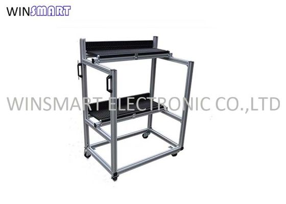 satın al Fuji NXT SMT Besleyici Arabası, 4 ESD Tekerlekler SMT Besleyici Rafları online manufacture