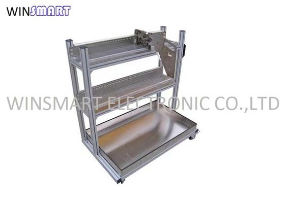 satın al Alüminyum Alaşımlı Malzeme SMT Besleyici Arabası 2 Katlı CE Onaylandı online manufacture