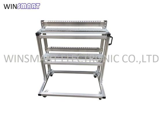 satın al 50 adet / Katmanlı SMT Besleyici Sepeti 4 Omni Yönlü Tekerlekler Paslanmaz Çelik online manufacture
