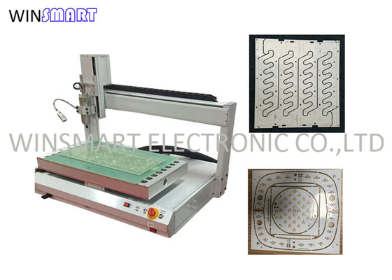 İyi bir fiyat. Masaüstü Mil Motoru PCB Depaneling Router Makinesi 400x400mm çevrimiçi