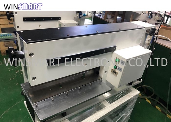Lineer Blades V Cut PCB Depanelizer Düşük Gerilimli Ayak Pedalı Kontrollü