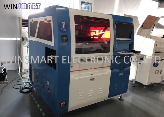 FPC için Uygun PC Kontrol 600x600mm Lazer PCB Depaneling Makinesi