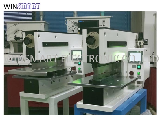 Özelleştirilmiş 3mm Lineer Bıçaklı Pnömatik PCB V Oluk Kesici