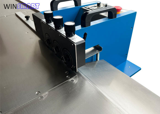 İyi bir fiyat. 3-grup 1200mm Alüminyum PCB Ayırıcı Makinesi, Ayarlanabilir Kesme Hızı çevrimiçi