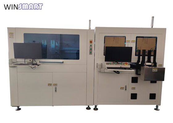İyi bir fiyat. Tam Otomatik PCB Depaneling Router Makinesi 450x400mm Tepsisi Boyutu ve ±0.05mm Kesme Hassasiyeti ile online