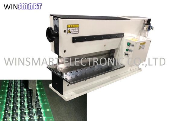 İyi bir fiyat. V Cut PCB Depaneling için Ayarlanabilir Basınçlı Maksimum 2mm Gümrükleme Metal Çekirdek Giyotin PCB Kesici online
