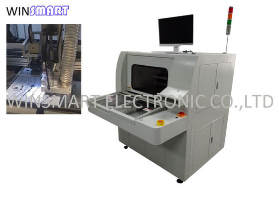 Alüminyum PCBA İçin İki Sürgülü Masa PCB Depaneling Router Makinesi