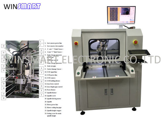 İyi bir fiyat. 60000RPM Mil PCB Ayırıcı Makinesi, Yarı Otomatik PCB Depaneling Makinesi çevrimiçi