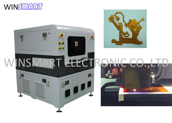 Fırınlanmamış seramikler için Sıralı Lazer PCB Depaneling Makinesi FR4