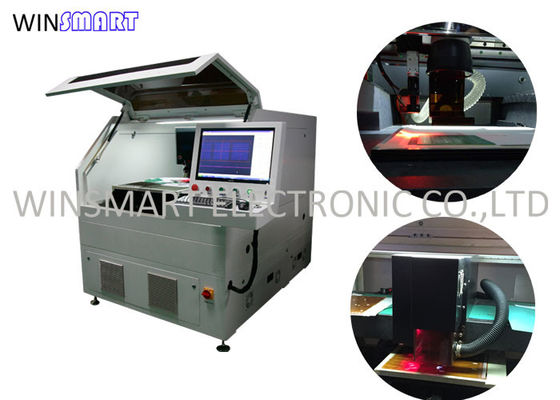 Katı Hal UV Lazer ile SMT Lazer PCB Kesme Makinesi FR4