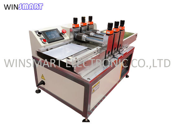 İyi bir fiyat. Çok Bıçaklı PCB Ayırıcı Makinesi Sınırsız Kesme Uzunluğu 220VAC çevrimiçi