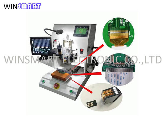 Kayar Tablo PCB Sıcak Çubuk Lehim Makinesi 0.6Mpa Canon Mürekkep Kartuşu Kaynağı İçin