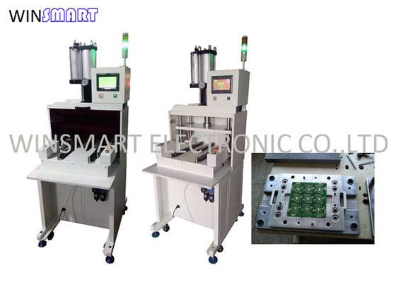Pnömatik FR4 FPC Alüminyum Esnek PCB Delme Makinesi