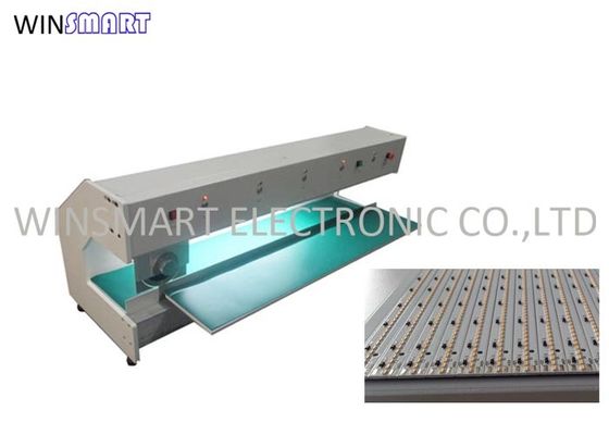İyi bir fiyat. Otomatik FR4 MCPCB PCB Ayırıcı Makinesi 220V 110V 900mm Kesme Uzunluğu çevrimiçi