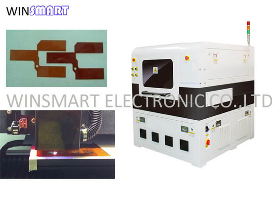 460x460mm Platformlu Opsiyonel Hat İçi Çevrimdışı Lazer PCB Kesme Makinesi