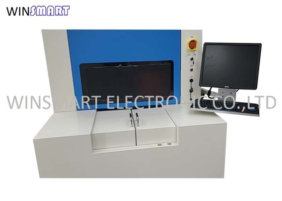 ±2μM Kesme Hassasiyetli Lazer PCB Makinesi Temassız Depaneling PCB