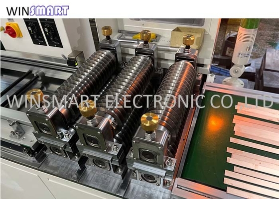 Düz Konveyör Bant V Kesimli Çok Bıçaklı PCB Depaneler Verimliliği 10 Kat Artırır