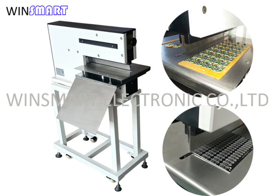 2 Lineer Bıçaklı PCB V Kesim Makinesi PCB Kesici, Maks. 70mm Bileşenlere İzin Verir