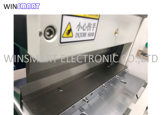 Pnömatik Tip Alüminyum PCB Kesme Makinesi V Cut Groove PCB Depanelizer