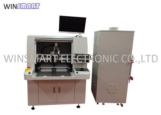 LCD Programlama CCD Sistemi PCBA Kesme Makinesi PCB Depaneling Router 17 İnç