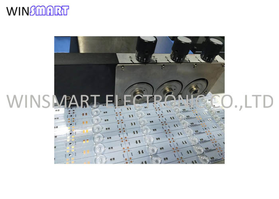3 Çift Dairesel Bıçak LED PCB Kesme Makinesi 110V PCB Ayırıcı Makinesi