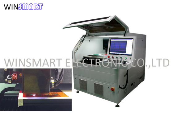 İyi bir fiyat. Max 600x600mm PCB Panoları İçin Temassız Flex PCB Lazer Kesim Makinesi çevrimiçi
