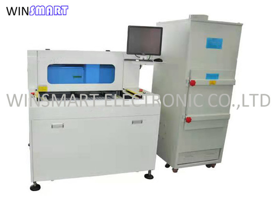 Çift Tablalı Yüksek Hızlı Dört Eksenli Görsel PCB Router Freze 350x400mm